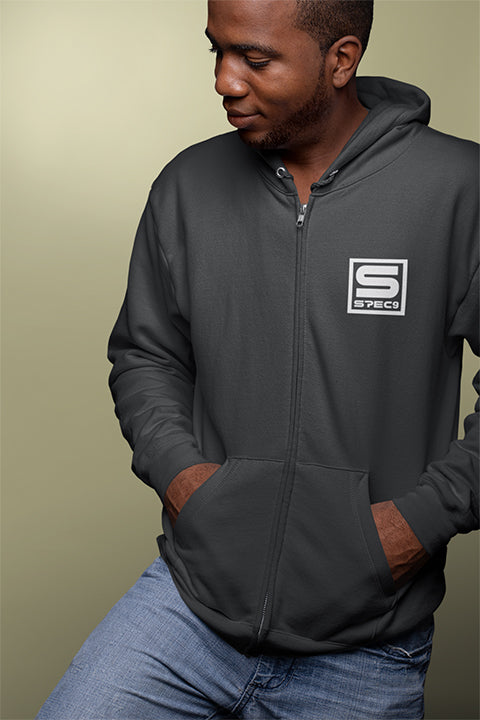 Gray Zip Up Hoodie